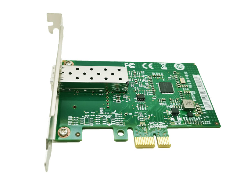 1.25Gb PCIe x1 Converged Ethernet Network Card, Single SFP Port LAN Card Gigabit NIC with Intel I210-AS Chipset Server Support Windows Server/Windows/Linux/Vmware ESXI… I210-1*SFP Port