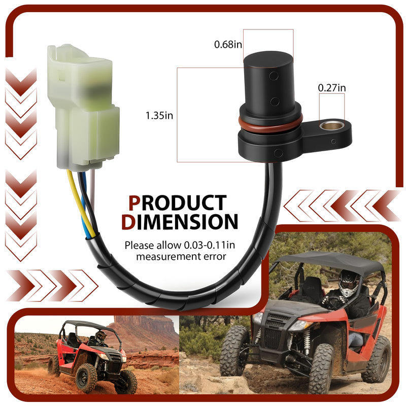 Cam Timing Sensor for Arctic Cat Wildcat Trail 700 Wildcat Sport 700 2014-2020 3306-821