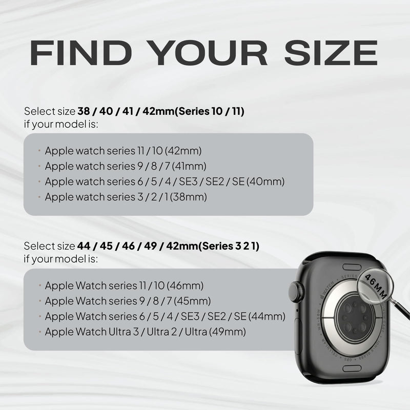 Acextro Braided Stretchy Bands Compatible with Apple Watch Bands Women Men | Compatible with Apple Watch Series 1-11 SE Ultra 40mm 38mm 41mm 42mm 44mm 45mm 46mm 49mm, Nylon, Elastic Sport iWatch Strap Black series 11 10 42mm/41mm/40mm/38mm