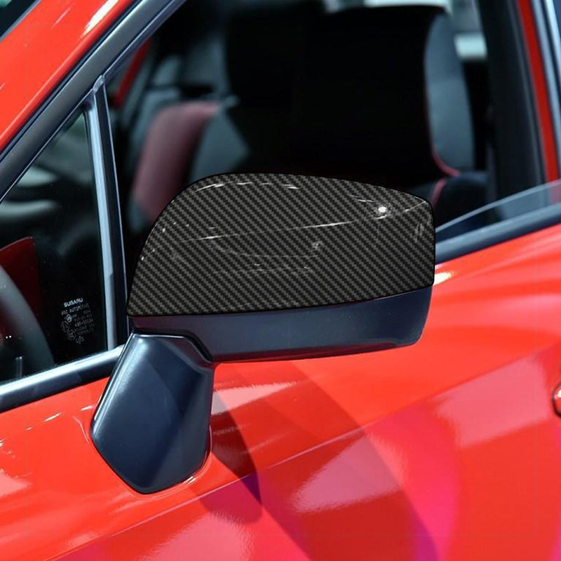 HIGH FLYING Car Exterior Rear View Side Mirror Cap Cover ABS for Subaru WRX STI 2015-2021 (Without Turn Signal Lights) Review Mirror Cap without Turn Signal Lights