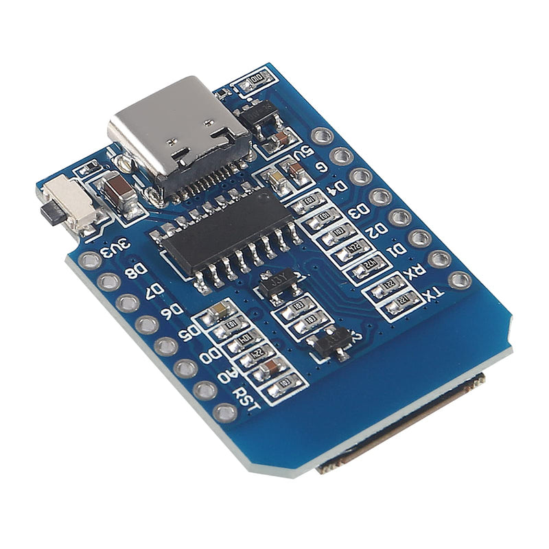 AITRIP 10pcs Development Board D1 Mini Type-C USB NodeMcu Mini Wireless D1 Module for ESP8266 ESP-12F 4M Bytes WLAN WiFi Internet Development Board Compatible with Arduino 10PCS D1 MINI TYPE-C