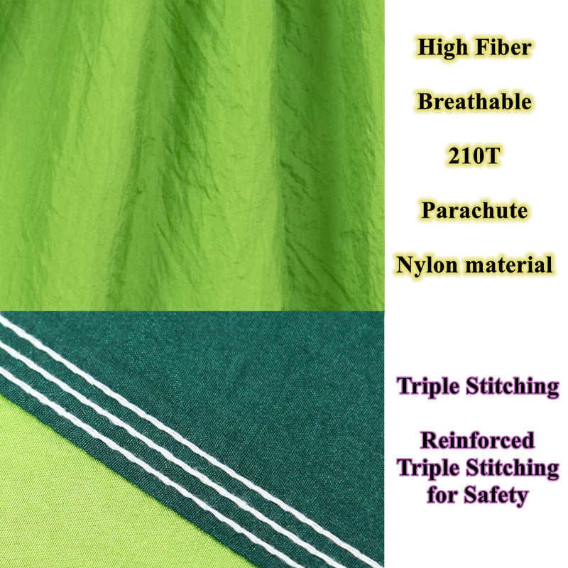 Camping Hammock Double & Single Portable Hammocks Ultralight Nylon Parachute Hammocks with 2 Tree Straps for Backpacking, Travel, Beach, Backyard, Camping, Hiking (Medium, Camouflage) Medium