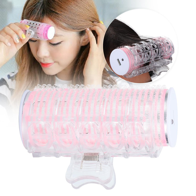 Heated Rollers, Hair Styling Tool USB(Roseate) Heated Hair Rollers Electric Rollers Thermal Rollers For Hair Fringe Roller Hair Roller Bangs Curling Mini Electric Hair Curler