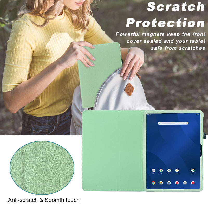 DMluna Case for Onn 11 Core Tablet Gen 5 (Model:36018341) 2026 Release, Premium Lightweight PU Leather Cover with Folding Stand, Magnetic Closure, Agave Green for Onn 11 Core Tablet Gen 5 (Model:36018341) *Agave Green*