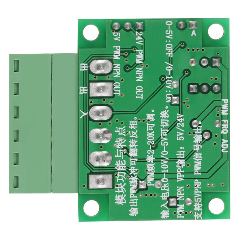 Analog Voltage to PWM Converter, 0-5V/0-10V Analog Input Voltage to PWM 2KHZ-20KHZ Converter Module,for PWM Motor Speed Control Interface Circuit Activity