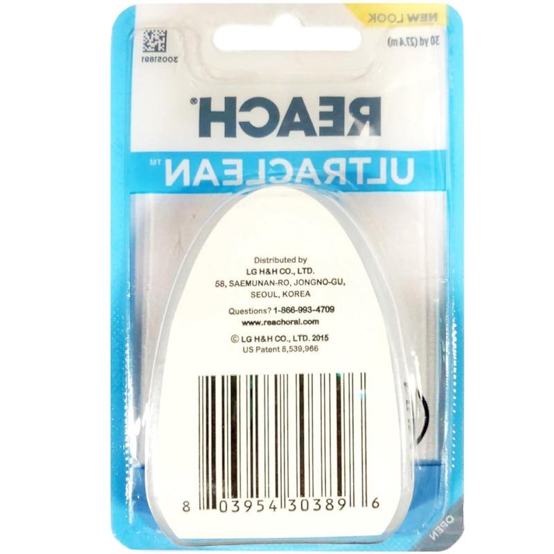REACH Ultraclean Dental Floss, Oral Care, Mint-Flavored, 1 Count (Pack of 7) 89.89 Foot (Pack of 7)