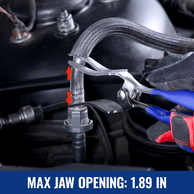 WORKPRO Hose Removal Pliers, Automotive Hose Remover Tool for Fuel and Vacuum Lines, Hose Remover Pliers Separator Pliers for Marine, Oil, Vehicle Hose Pipes