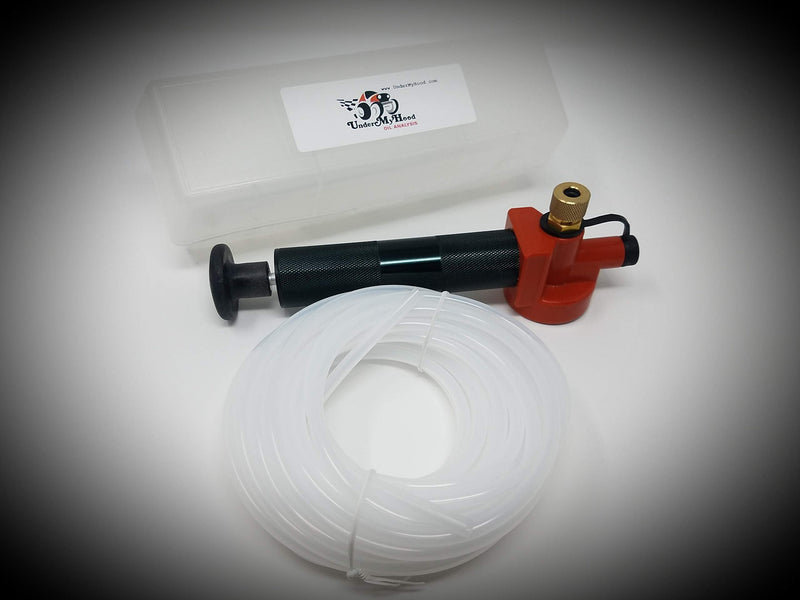 Oil Analysis Premier Sample Pump with Storage Case and 25' of LDPE Tubing