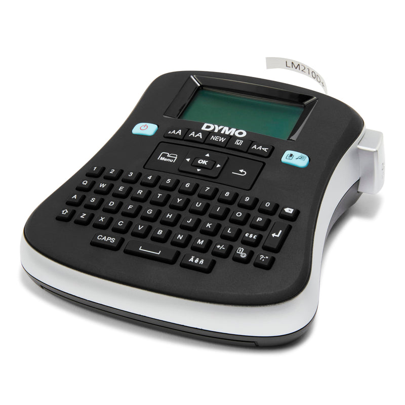 DYMO Desktop Label Maker | LabelManager 210D All-Purpose Portable Label Maker, Easy-to-Use, One-Touch Smart Keys, QWERTY Keyboard, Large Display, For Home & Office Organization