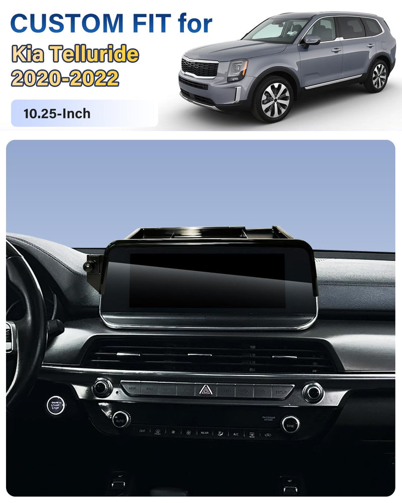 SKYLOTEC Magnetic Charger Phone Holder for Kia Telluride 2020 2021 2022 | 10.25-Inch Screen Accessories, Car Magnets Wireless Chargering Phone Mount, for 15W MagSafe iPhone Samsung Magnetic Wireless Charger Telluride 2020-2022