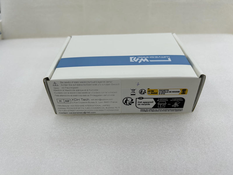 Waveshare Industrial Gigabit PoE Splitter, 5V 5A Type-C Output Port, Onboard MPS Control Chip