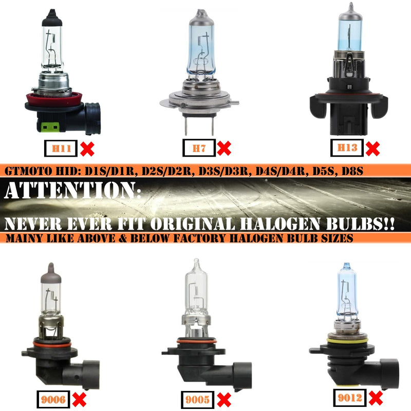 for 2010 2011 2012 2013 2014 2015 Lexus RX350 RX450H Headlights HID Low Beam with D4S Xenon Bulb Only, IS ES GS RX 350 35W AFS Headlamp 9098120024, 6000K Bright White D4SC1 Dipped Light, 2-Pack