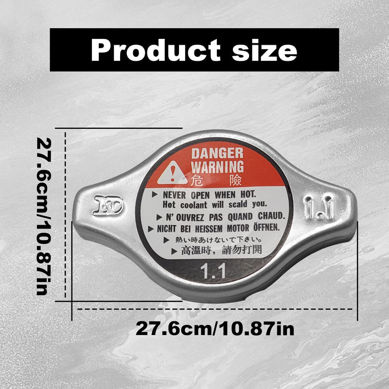 Radiator Cap Cover 19045-PAA-A01 19045PAAA01 Compatible With Honda Civic, Accord, CRV, Odyssey, Pilot (1992-2008)