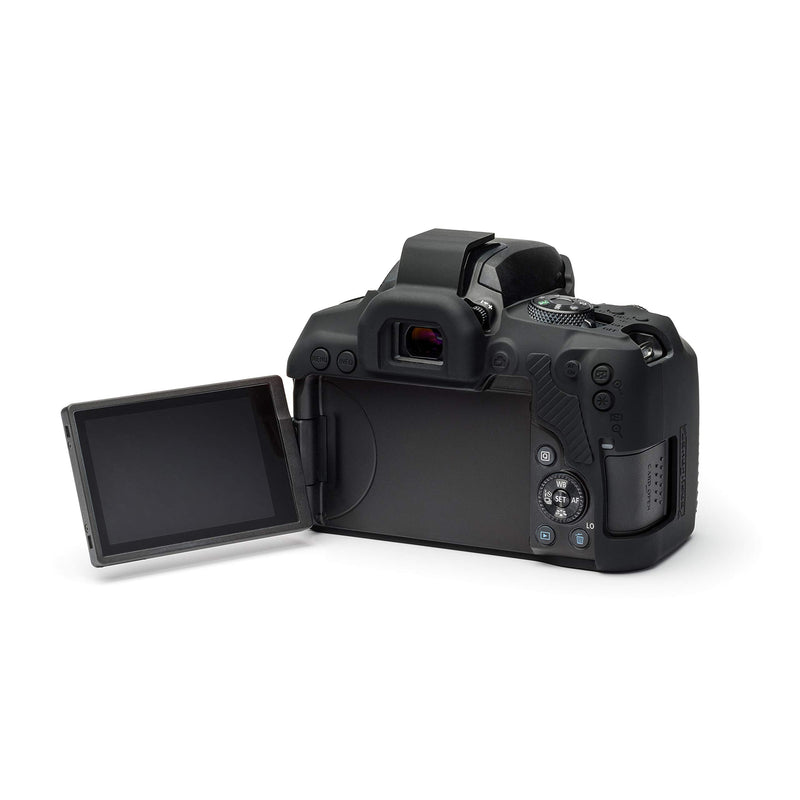 easyCover Silicone Protection Cover for Canon 850D & T8i Cameras, Black