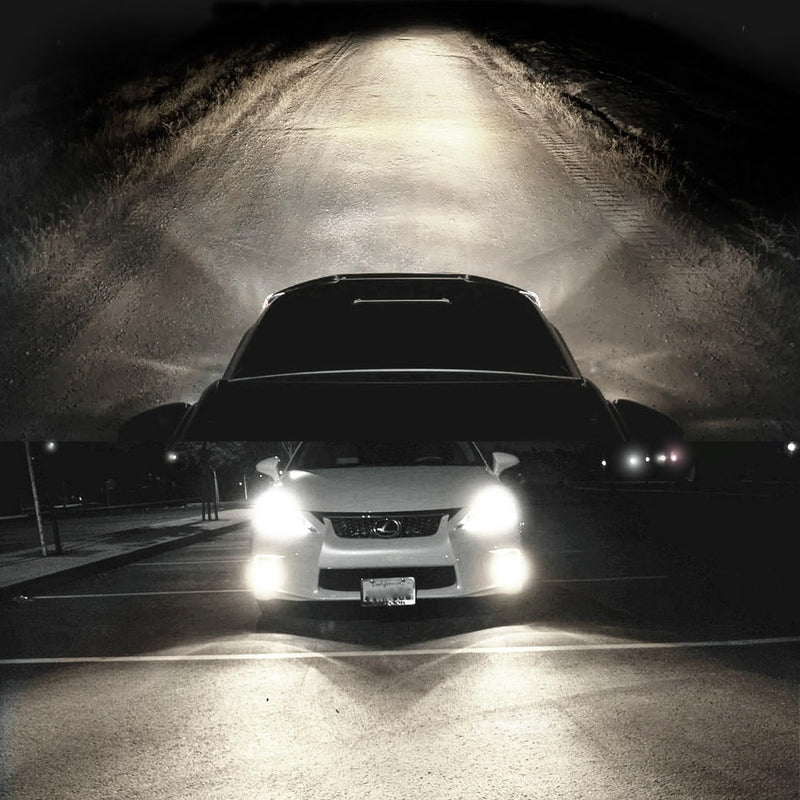 H11 Halogen Headlight Bulb/Fog Light 12V 55W White 5000K High/Low Beam 64211 12362 Car Light Bulb Automotive Headlamp Super Bright H11 2pack