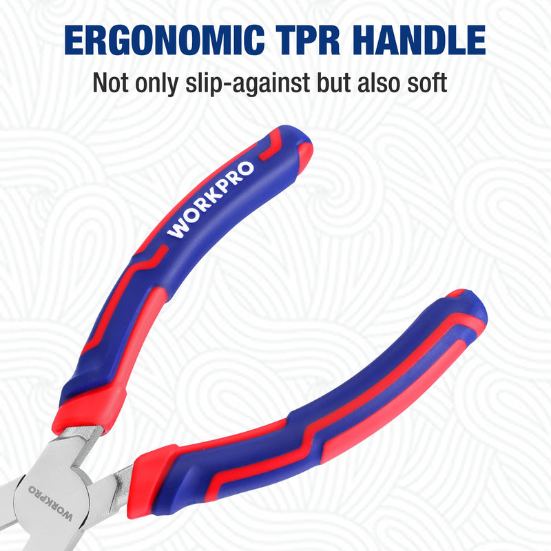 WORKPRO Electrical Disconnect Pliers, 8 Inch Automotive Electrical Connector Pliers with Ergonomic Handle, Fixion Tools Pliers, Automotive Plug Removal Tool for Car Fuel Pump, Spark Plug