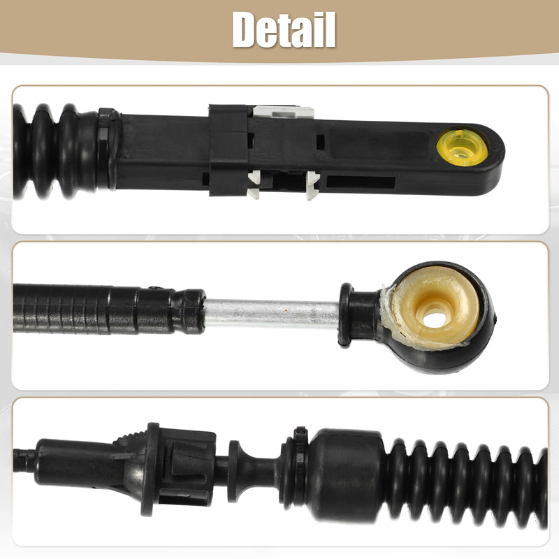 uxcell Automatic Transmission Shifter Cable Gear Shift Control Lever Selector Cable No.15268403 for Hummer H2 6.0L V8 2003-2007