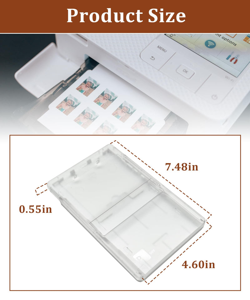 6 Inch Photo Printer Paper Input Tray | Fits for Selphy CP910 CP900 CP1000 CP1300 CP1200 CP1500 Photo Printer,100×148mm Postcard Size Holder, Stable Paper Feed