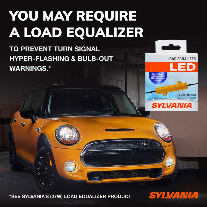 SYLVANIA - 1157 ZEVO LED Red Bulb - Bright LED Bulb, Ideal for Stop and Tail Lights (Contains 2 Bulbs)