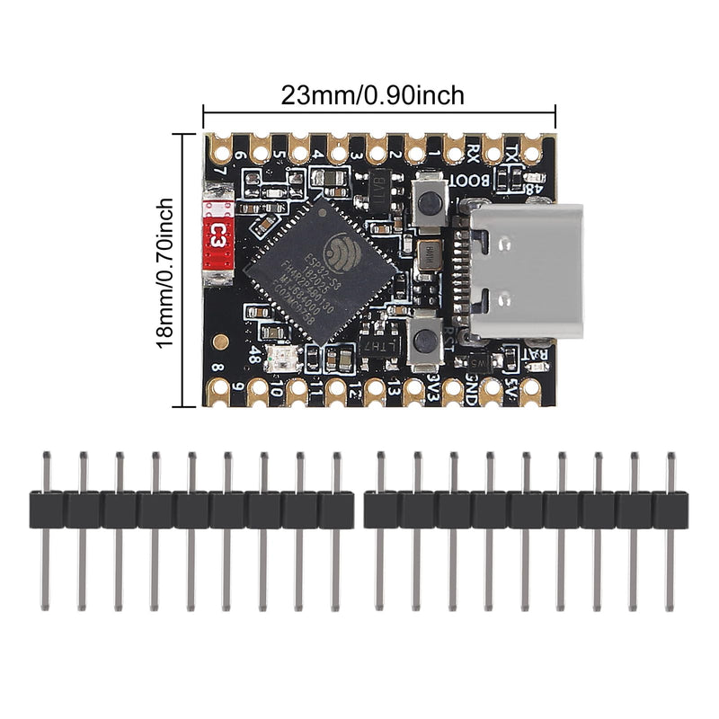 3PCS Type-C Supermini ESP32-S3 Development Board ESP32 S3 Supermini Development Board
