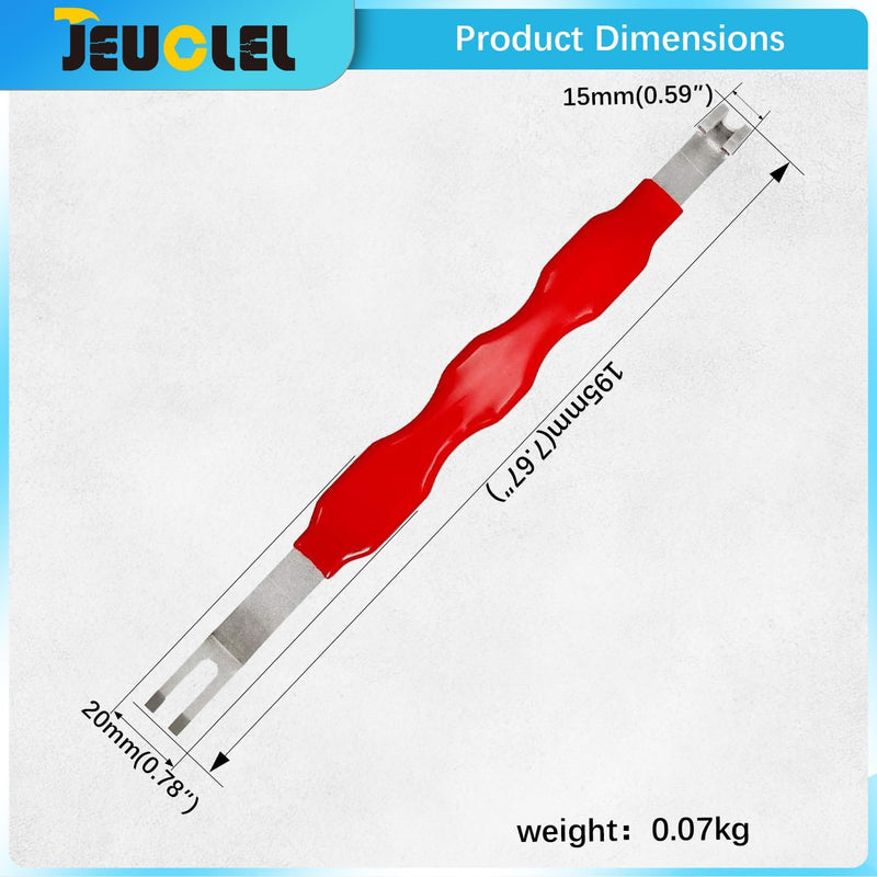 Automotive Electrical Terminal Connector Separator Removal Tool Remover, Electrical Connector Separator Tool Universal for Most Vehicles 1Pcs（Red）