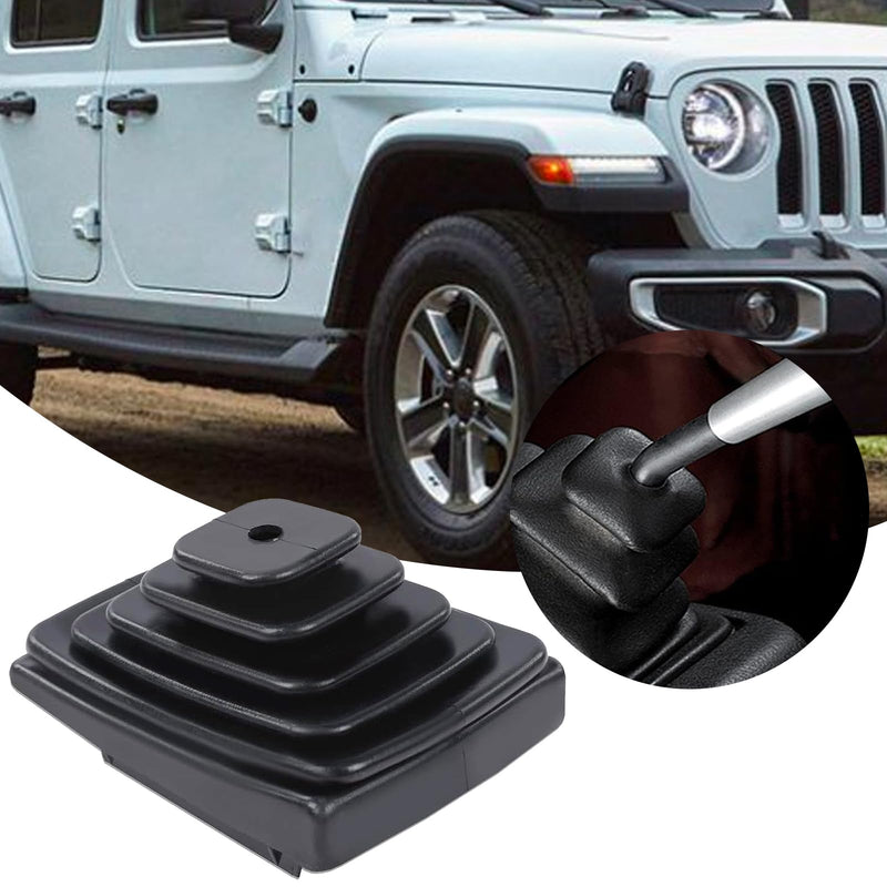 52078558 53000056 Shifter Boot and Retainer Bezel Kits Replacement for Jeep TJ Wrangler 1997 1998 1999 2000 2001 2002 2003 2004 Transmission Shift Bezel Shifter Boot Kit