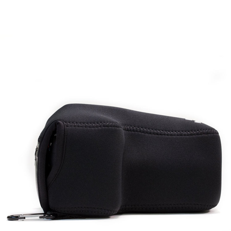 MegaGear MG1194 Ultra Light Neoprene Camera Case compatible with Canon EOS Rebel T8i, Kiss X10i, Rebel SL3, Kiss X10, Rebel SL2, Kiss X9, Rebel T7i, Kiss X9i (18-135 mm), 77D, 9000D, Rebel T6i - Black