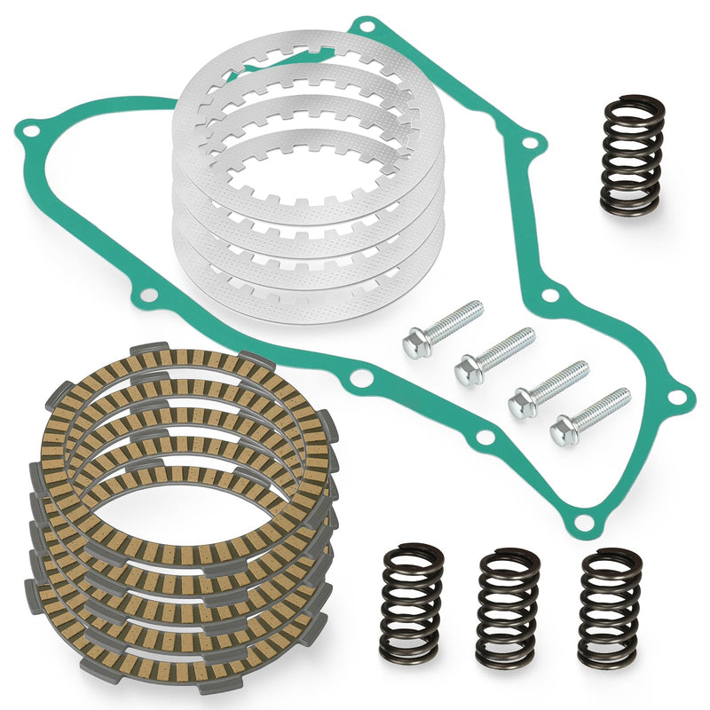 For Honda CR80 CR85 R/RB Clutch Friction Steel Plates & Gasket Spring Kit 1987-2007