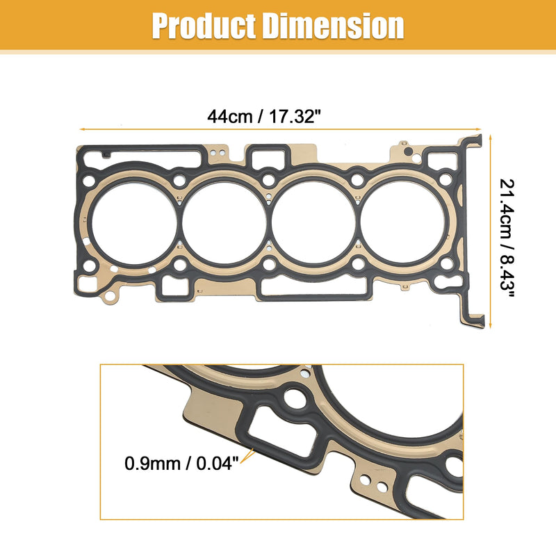X AUTOHAUX Engine Cylinder Head Gasket for Kia Optima 2016-2020 for Kia Sorento 2016-2020 Gasket Cylinder Head for 2.4L - Gas Replace 22311-2GGB0