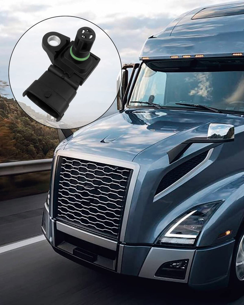 22329559 Intake Temperature Boost Pressure Sensor Fit for Volvo D13 D11 Engines Replace 21097978 22422785, Ambient Air Temperature Sensor Automotive Replacement Parts