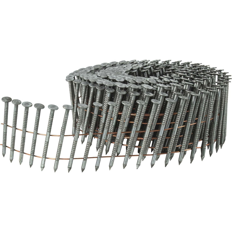 1-3/4" x .092 15° Wire Weld Collated Ring Shank Nails - Galvanized - Hot Galvanized - For Siding, Fencing, Roofing, and General Construction - ~600 Nails 1-3/4 x .092 500 Count