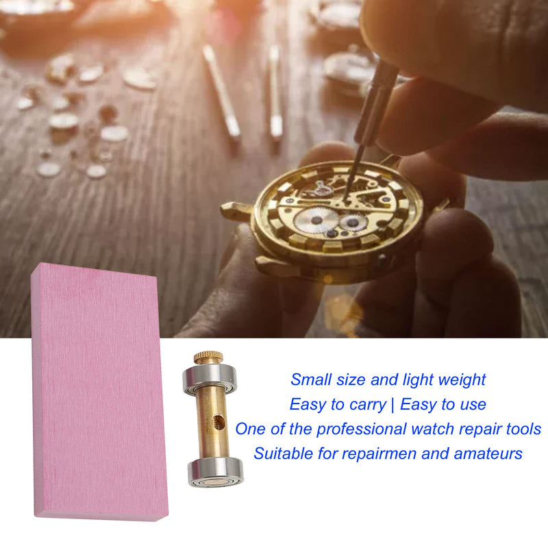  [AUSTRALIA] - Watch Repair Screwdriver Sharpener 3000 Grit Sharpening Stones Watches Repairs Tool for Amateurs，Adjustable Watch Wristwatch Screwdriver Sharpener Repair Tool Sharpening Holder