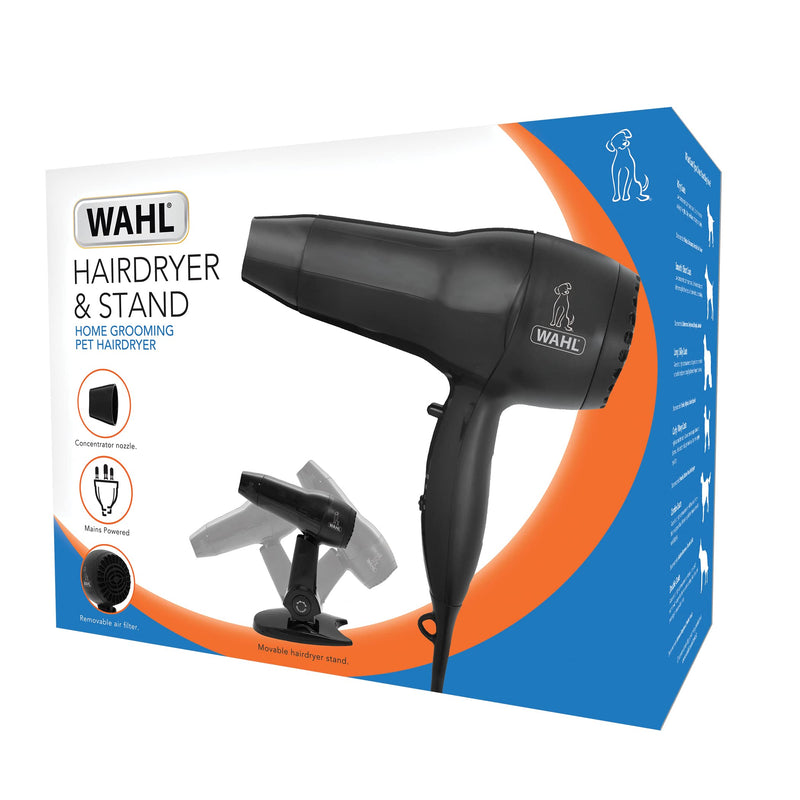 Wahl Pet Hairdryer with Built-in Multi Position Stand, Handsfree Grooming