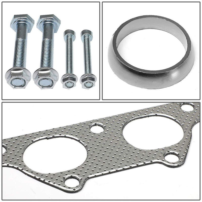 DNA Motoring GKTSET-HC88-B18-41 Aluminum Exhaust Manifold Header Gasket Set Replacement