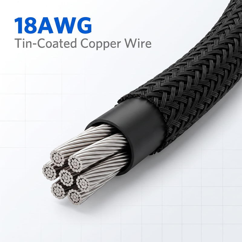 8 Pin CPU Power Adapter PCIe 8 Pin Female to CPU 8pin (4+4) Male | 30cm 8 Pin Connector Adapter Converter Sleeved Cable