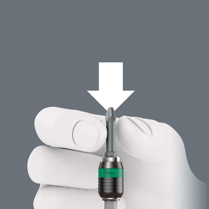 838 RA-R M BITHLD SCREWDRIVER W/RATCHET,1/4",1/4"X123.5MM