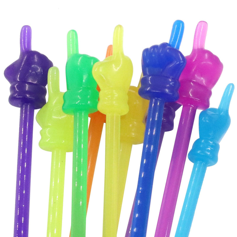 10 Pack Finger Pointers for Classroom - Fun Classroom Reading Tools - Engaging Finger Pointer Sticks for Teachers and Students - Transparent Transparent - 10 Pack