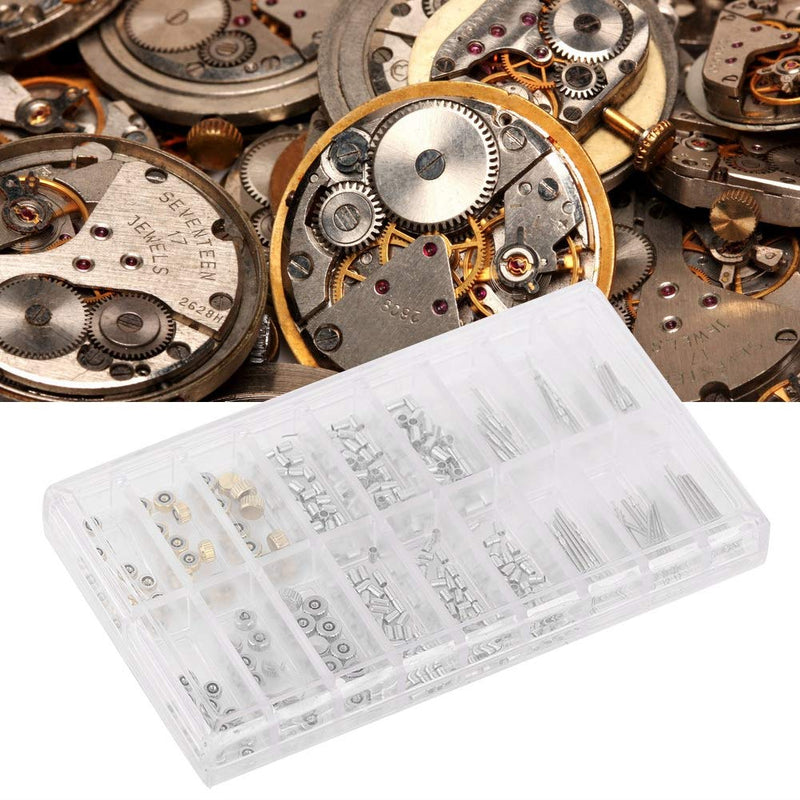 Watch Stem and Watch Crown Spare Parts, Watch Crown Tool, Watch Crowns Repairing Replacement Tool, Professional Watch Crown Tube Steam Set Watch Repairing Accessories Watches Parts