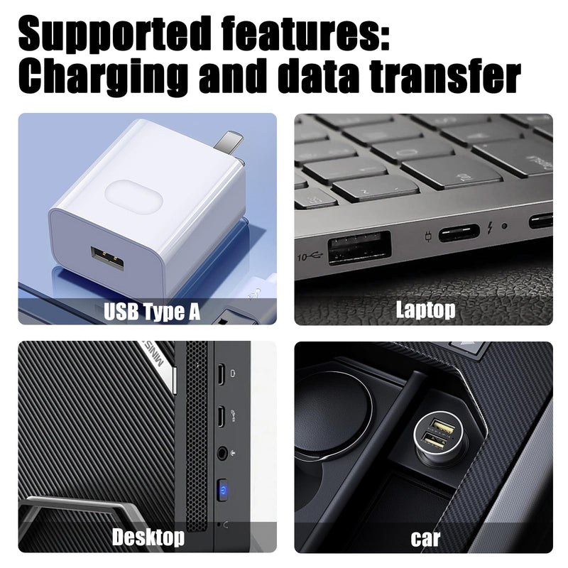 Sicimly TC77 USB Charger Cable for Zebra TC77 TC70 TC72 TC75 TC75X TC70X TC55 TC720L TC75EK TC75AH TC75GK TC700H TC700K TC77HL,CBL-TC7X-USB1-01;Scanner,Data Transfer 1pcs