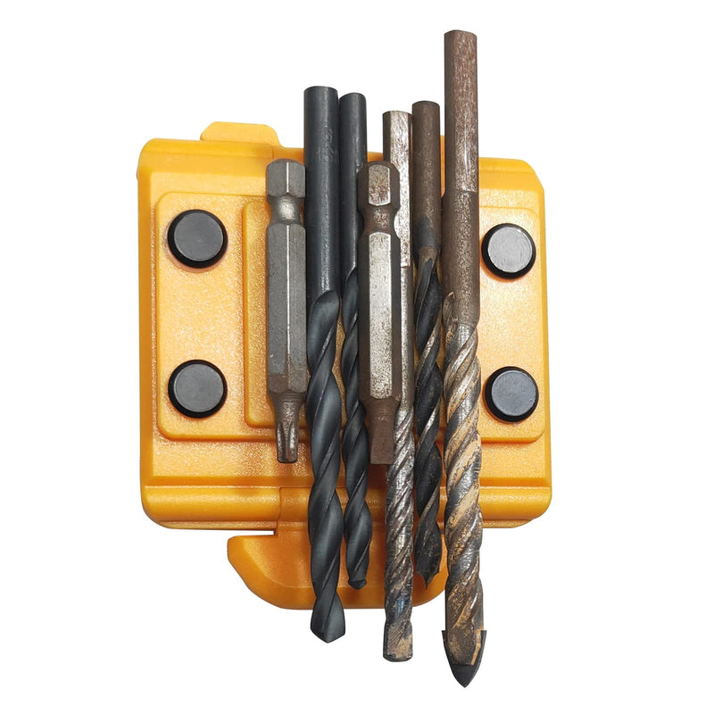 Magnet Tool Belt Clip,Magnetic Tools Holster for Tool Belt Clip on，Magnetic Tool Holder,Magnetic Tool Holder Clip on. yellow