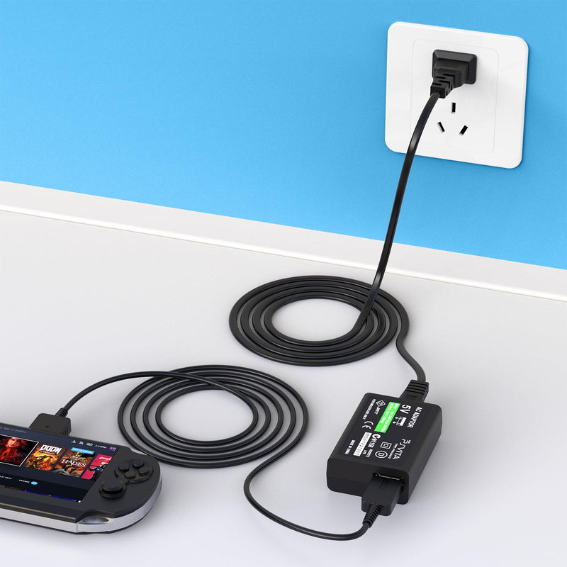 Amzpas PS Vita Charger, Replacement USB Data & Power Charger Cord for Sony PlayStation Vita 1000 Console