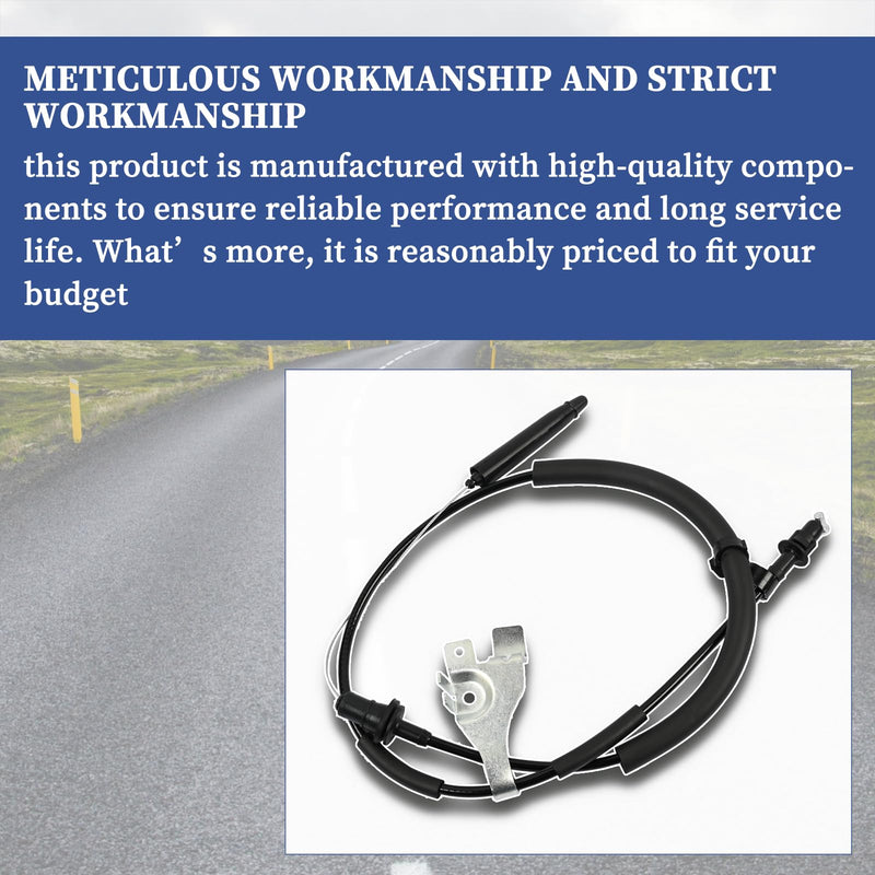 Throttle Body Accelerator Cable Fit for Ford Escape│Mercury Mariner 2005 2006 3.0L V6-Gas Replace 5L8Z-9A758-CA Throttle Control Cable Assembly
