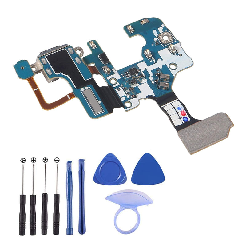 for Note 8 USB Charging Port Flex Cable Replacement for Samsung Galaxy Note 8 N950U (All USA Carriers)+Tools (for Note 8 N950U)