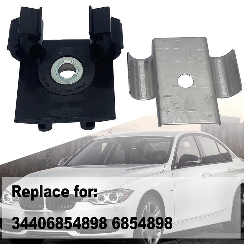 Parking Brake Cable Clip Retainer Stainless Steel Compatible with BMW 1 2 3 4 Series F20 F21 F22 F23 F87 F30 F31 F34 F80 F32 F33 F36 F82 F83,Cable Clip Retainer Replace for 34406854898 6854898