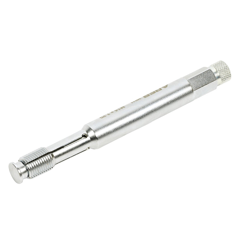 ARES 10111 – M14 Back Tap Thread Repair Tool – Collapsible Design Easily Engages and Repairs Threads from Inside Out – Keeps Metal Shavings Out of Cylinder