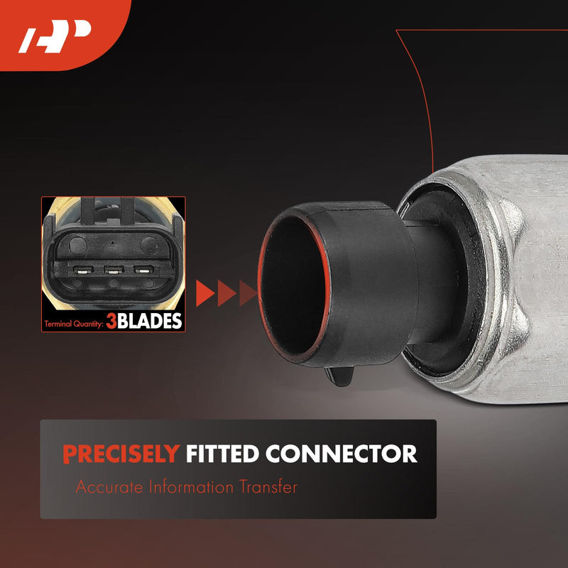 A-Premium Engine Exhaust Pressure Sensor [3 Pins] Compatible with Ram 2500, 3500, 4500, 5500, 2019 2020 2021 22022, 6.7L