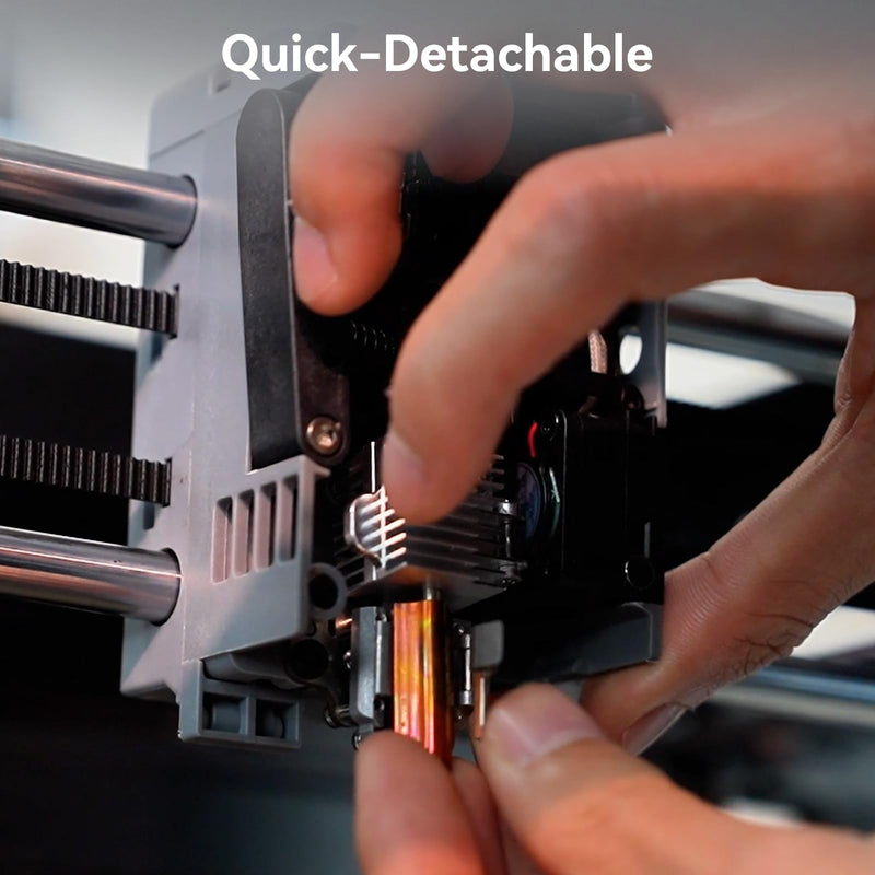 Upgraded Quick-Swap Nozzle Compatible with Flashforge AD5X 3D Printer, Detachable Rapid Heating 3D Printer Nozzle Support High Flow Printing -0.25mm+0.4mm+0.6mm