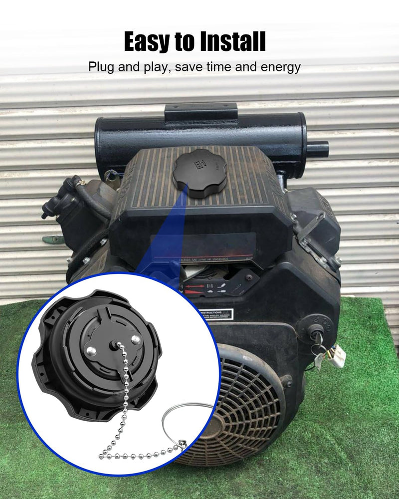 17 173 49 Gas Fuel Cap Lid Fit for Kohler SH255 SH265 SH270 CH245 CH255 CH260 CH270 CH395 CH440 Engine Replace 17 173 49 S, Fuel Tank Cap with Fuel Filter