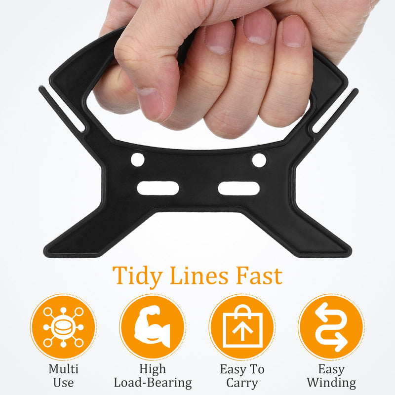 10pcs Small Cable Organizer Wind up Cord Spool Set for Electrical Cord Management and Wire Storage Suitable for Home and Office Use