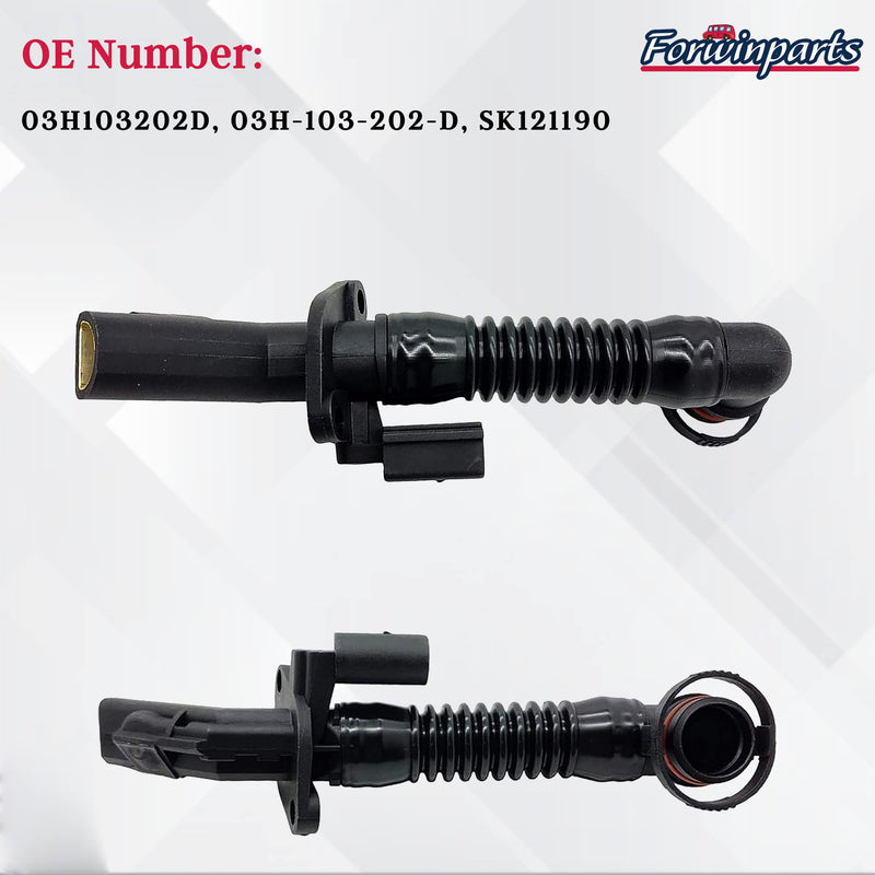 Engine Crankcase Breather Hose for 2008-2021 VW Atlas Passat Touareg 3.6L V6 03H103202D 03H-103-202-D